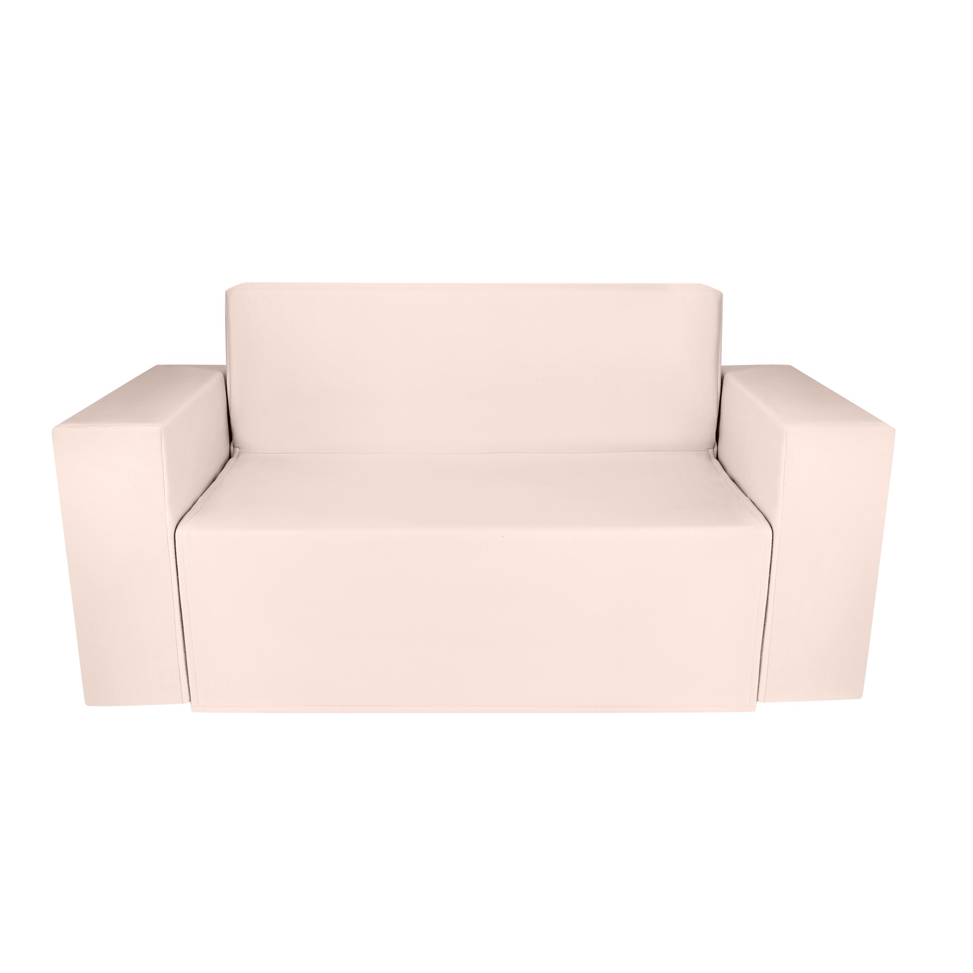 sofá de cartón para pack de vivienda entera con decoración para home staging