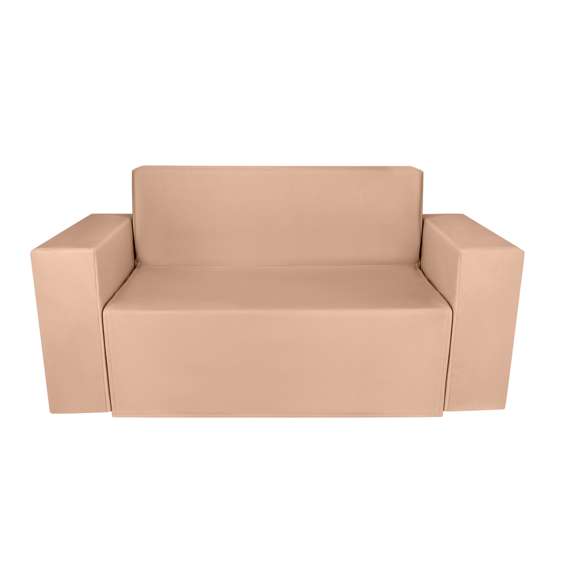 sofá de cartón para pack de vivienda entera con decoración para home staging