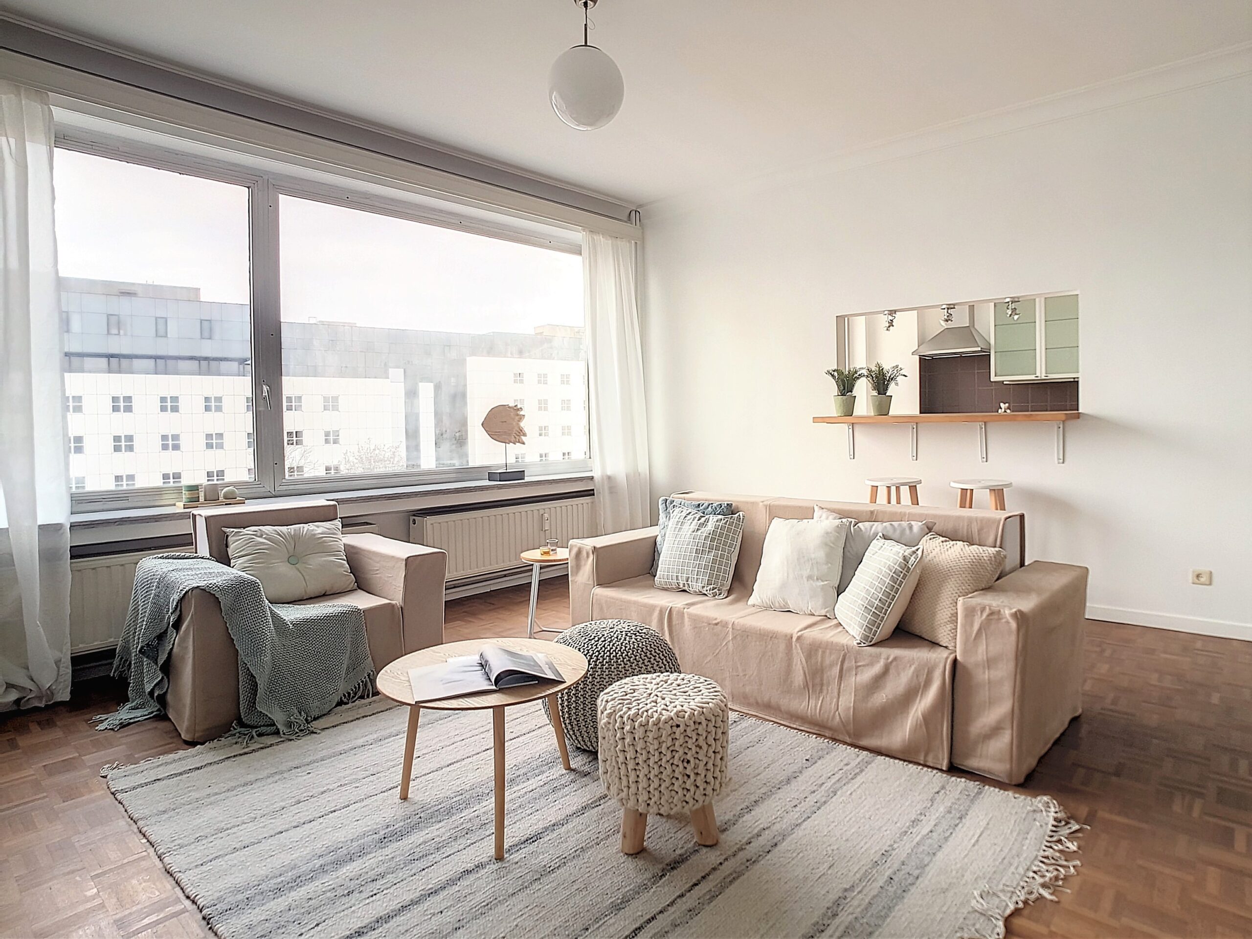 muebles carton con fundas pack vivienda entera para home staging